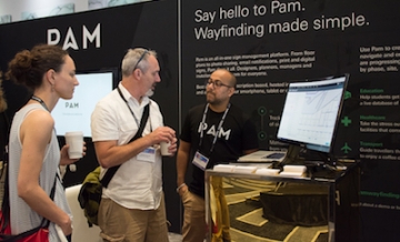 SEGD 2017 NEXPO Pam Wayfinding Booth SEGD 2017 NEXPO Pam Wayfinding Booth